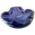 Heavy Blue Murano Glass Shell Bowl or Ashtray, Italy, 1970s For Sale - Image 17 of 17