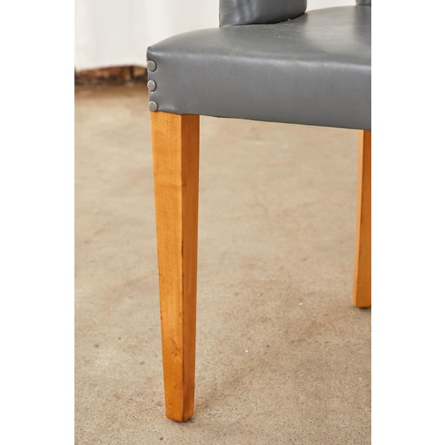 Set of Six Eliel Saarinen Birch Dining Chairs For Sale - Image 10 of 12