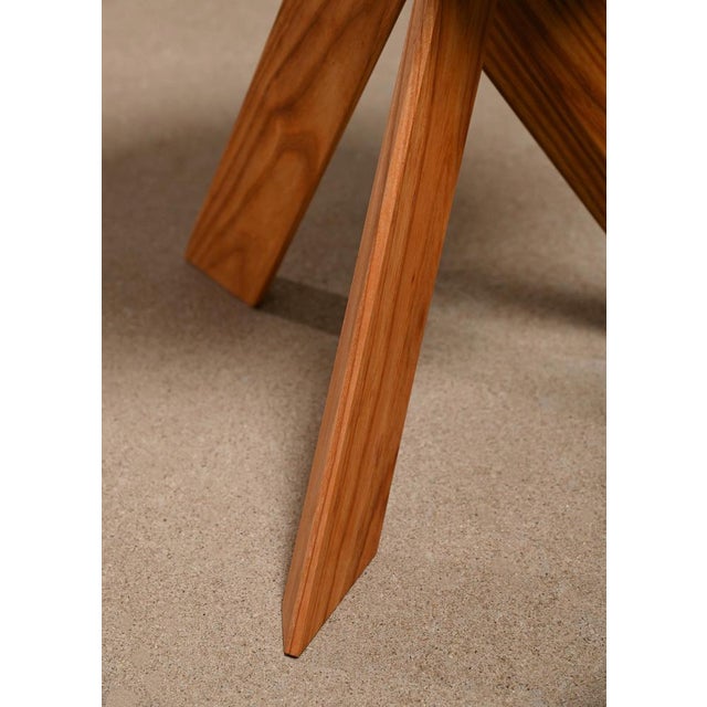 Stool S31 Model in Elmwood by Pierre Chapo, France For Sale - Image 14 of 18