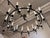 Restoration Hardware Jonathan Browning Industrial Restoration Hardware Fontanelle Round Chandelier For Sale - Image 4 of 12