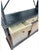 Industrial Huge Industrial Open Shelf Iron & Teak Wood Glass Door Bookcase For Sale - Image 3 of 7