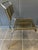 1960s Vintage Chrome and Khaki Green Scoubidou Spaghetti Chair, 1960s For Sale - Image 5 of 18