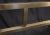 Lucite & Brass Base Glass Top Console Sofa Table Mid-Century Modern For Sale - Image 11 of 13