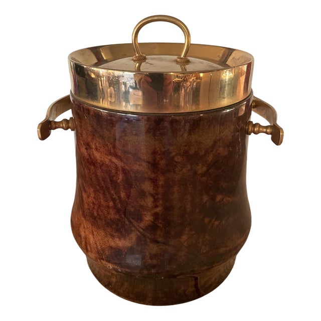 Ice Bucket attributed to Aldo Tura, 1960s For Sale