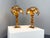 Gold-Plated Palm Tree Table Lamps by Hans Kögl, Germany, 1970s, Set of 2 For Sale - Image 4 of 9