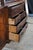1940s Baker Manor House English George III Mahogany Breakfront China Cabinet Bookcase For Sale - Image 11 of 15