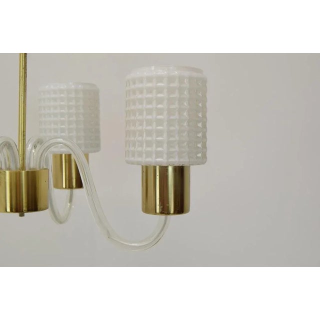 Mid-Century Chandelier from Kamenicky Senov, 1970s For Sale - Image 12 of 13