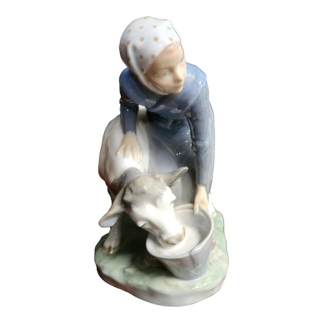 Royal Copenhagen Danish Hand-Painted Fine Porcelain Figurine For Sale