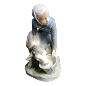 Royal Copenhagen Danish Hand-Painted Fine Porcelain Figurine