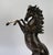 English Bronze Rearing Horse Sculpture, 25” H – Prancing Stallion on Marble Base For Sale - Image 3 of 8