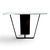 Black 20th Century Console Table For Sale - Image 8 of 10