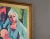 1950s 1950s Modernist Abstract Madonna and Child Painting by Vivian Guedel, Framed For Sale - Image 5 of 7