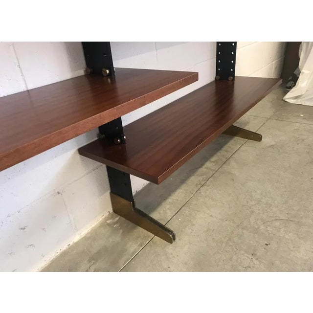 Very rare book shelves LB-2 produced by Azucena during the 50' and designed by Ignazio Gardella. Iconic italian design !...