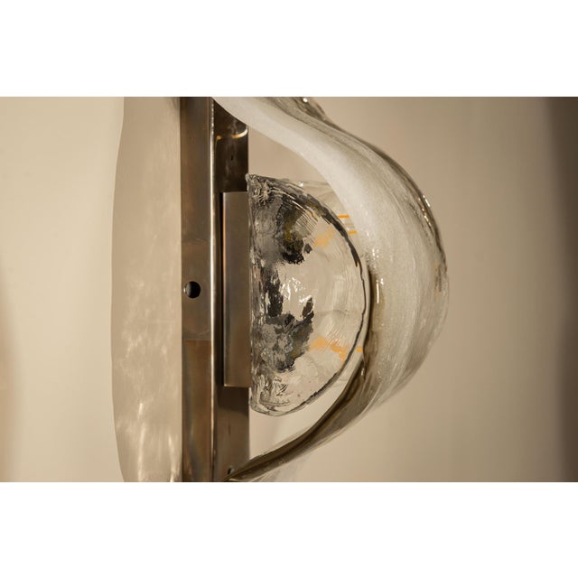 LP 276 Wall Lamps in Cast Glass by Carlo Nason for Mazzega, Italy, 1970s, Set of 4 For Sale - Image 13 of 18
