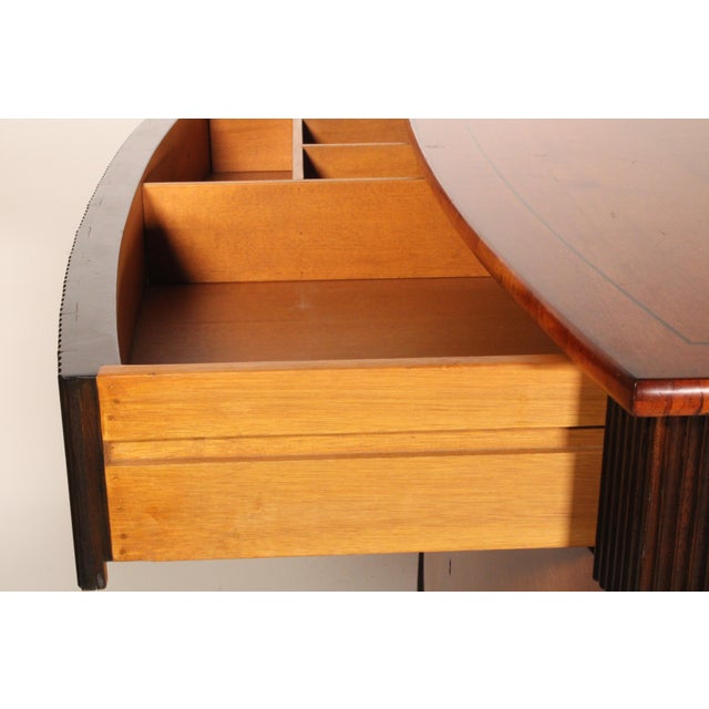 William Switzer Cherry Wood Art Moderne Style Cabinet For Sale - Image 12 of 12