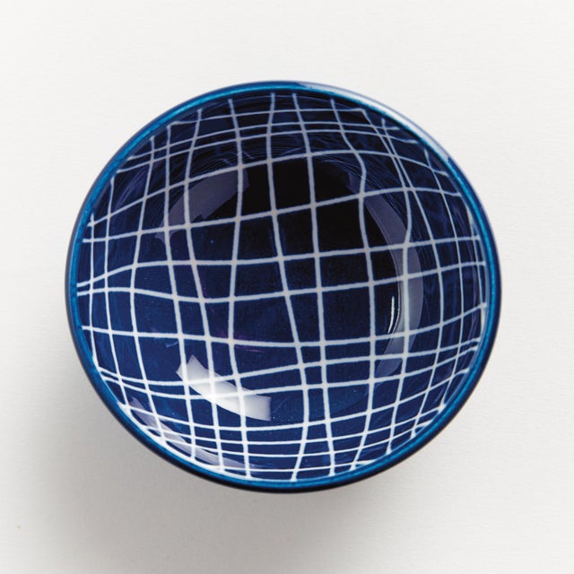 Ceramic Stria Weaves Dip Bowls, Set Of 6 For Sale - Image 7 of 8