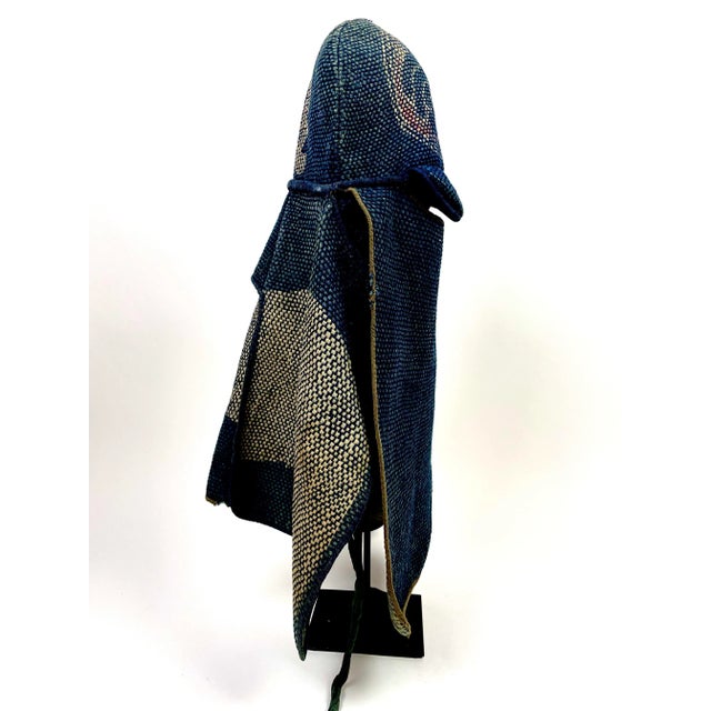 This Japanese fireman's hat from the Meiji period is an interesting piece of history. Traditional Japanese houses were...