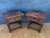 Wood Pair of Spanish Rustic Bedside Tables With Carved Drawers, Mid-20th Century For Sale - Image 7 of 11