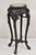 Antique Chinese Carved Hardwood Marble Top Plant Stand Side Table For Sale - Image 12 of 12