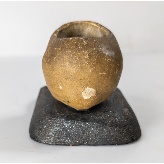 19th Century Folk Art Memento Mori Skull Form Match Holder For Sale In New York - Image 6 of 15