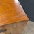 This English Burl Walnut 4 Drawer Chest With Brass Handles on Bracket Feet has a beautiful finish. It is a nice cleas...