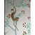 Chinoiserie Palm Tree Chinoiserie Murals Hand Painted Wallpapers - 8 Panels For Sale - Image 3 of 6
