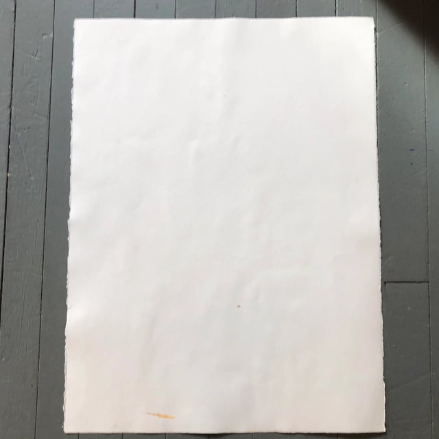 Large Vintage Original Female Nude Watercolor Painting Study For Sale - Image 4 of 5