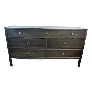 1960s Baronet Dark Brown Modern 8-Drawer Dresser For Sale