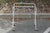 Metal. Vintage condition, see the pictures. Dimensions: Height 26.3" / 67.5 cm Platter height 20" / 51 cm Width 23.6" / 60...