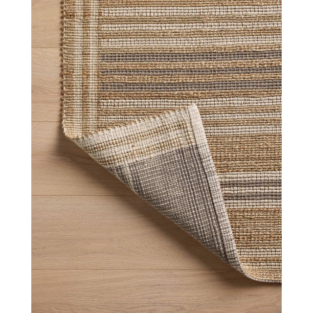 Chris Loves Julia x Loloi Judy Natural / Dove 3'-6" x 5'-6" Accent Rug For Sale In Dallas - Image 6 of 6