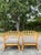 Franco Albini Vintage Coastal Stick Rattan Lounge Chairs After Albini - A Pair For Sale - Image 4 of 12