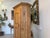 One-Door Farmhouse Cabinet in Natural Wood For Sale - Image 10 of 16