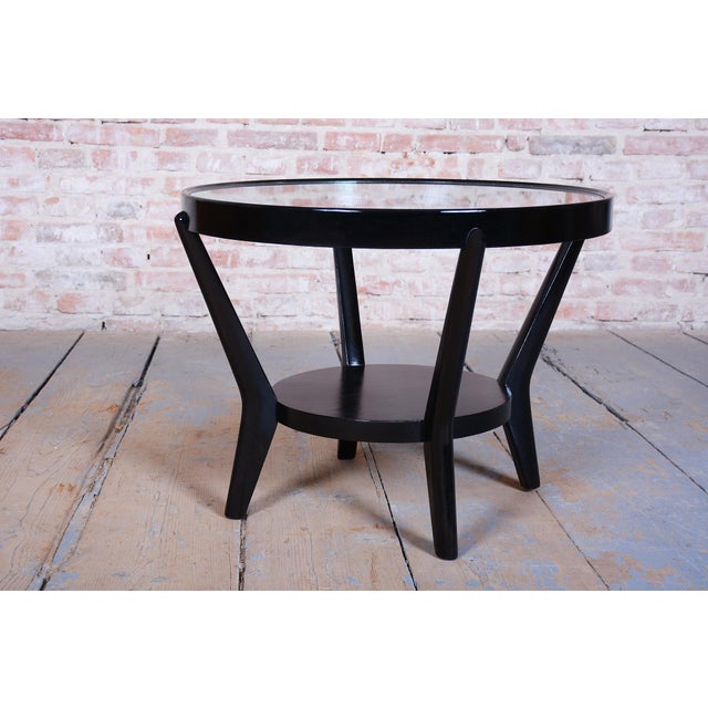 Art Deco Coffee Table in Oak by Koželka and Kropáček, 1940s For Sale - Image 14 of 16