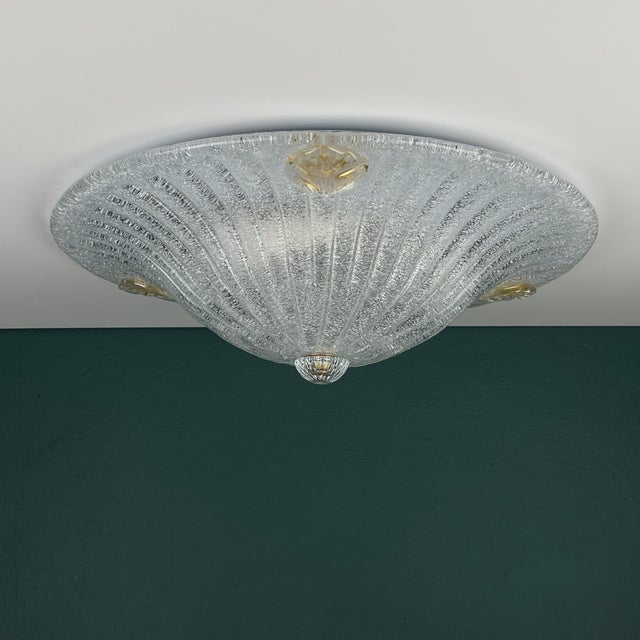 Murano Glass Ceiling Lamp, Italy, 1990s For Sale - Image 6 of 15