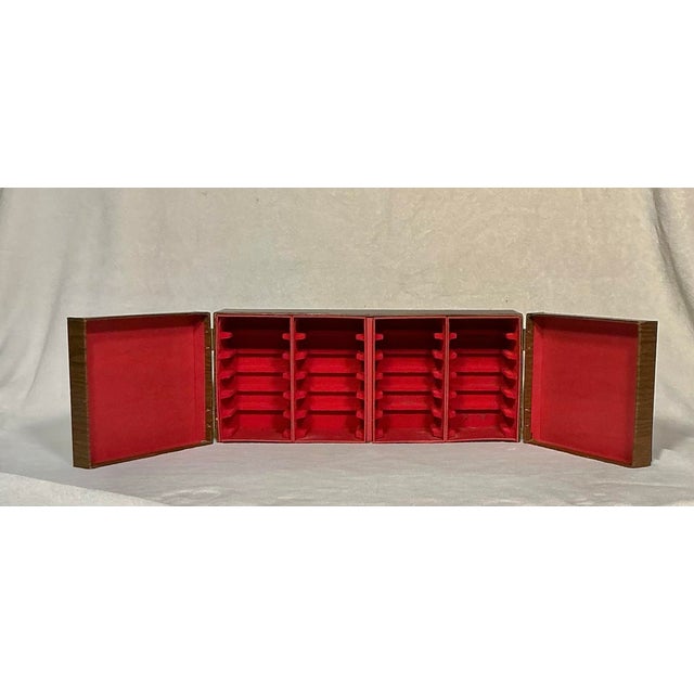Mid 20th Century Vintage Mid-Century Cassette Tapes Storage Case "Encyclopedia of Music" Books For Sale - Image 5 of 12