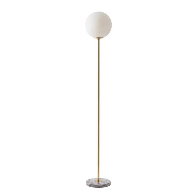 Glass Brass Floor Lamp 06 Dimmable by Magic Circus Editions For Sale - Image 7 of 8