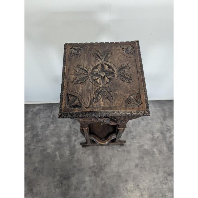 Breton Chestnut Side Table For Sale - Image 3 of 5