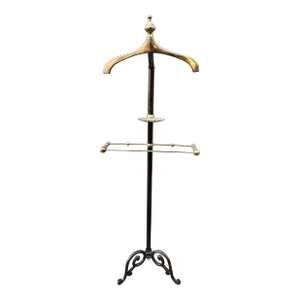 Hollywood Regency Iron and Brass Men's Valet