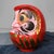 Contemporary Vintage Japanese Daruma Doll, 1980s For Sale - Image 3 of 9