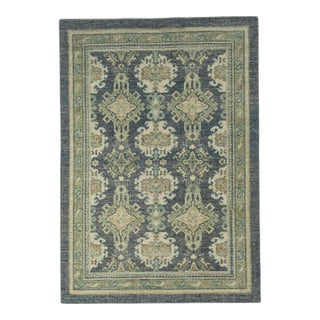Turkish Oushak Rug 4'11" x 7' #17342 For Sale