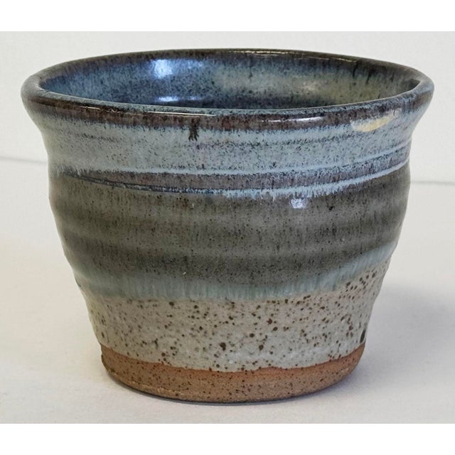 Vintage Handmade Studio Pottery Trinket Bowl For Sale - Image 4 of 8