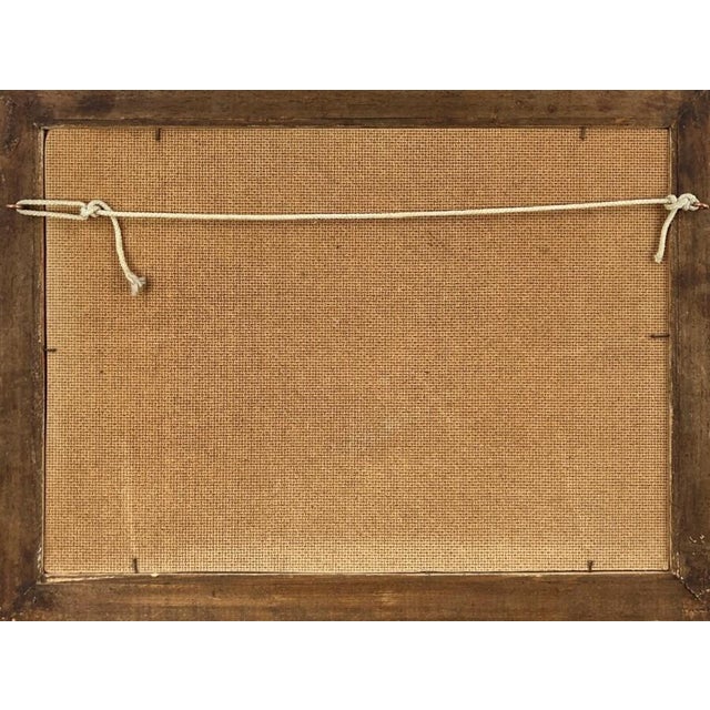 Chickens in a Farmyard Antique Oil John Falconer Slater (1857–1937) For Sale - Image 6 of 6