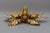 Gilt Metal Leafed Sunburst-Shaped Four-Light Flush Mount, 1970s For Sale - Image 12 of 18