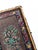 Antique Hand Hooked Floral Wool Rug With Brown Field and Colorful Border For Sale - Image 14 of 15