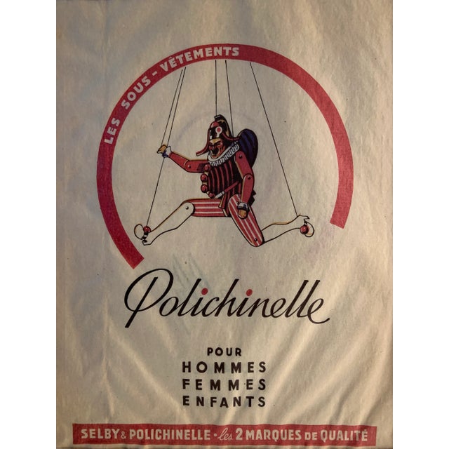 Illustration 1960s French Polichinelle Advertisement For Sale - Image 3 of 6
