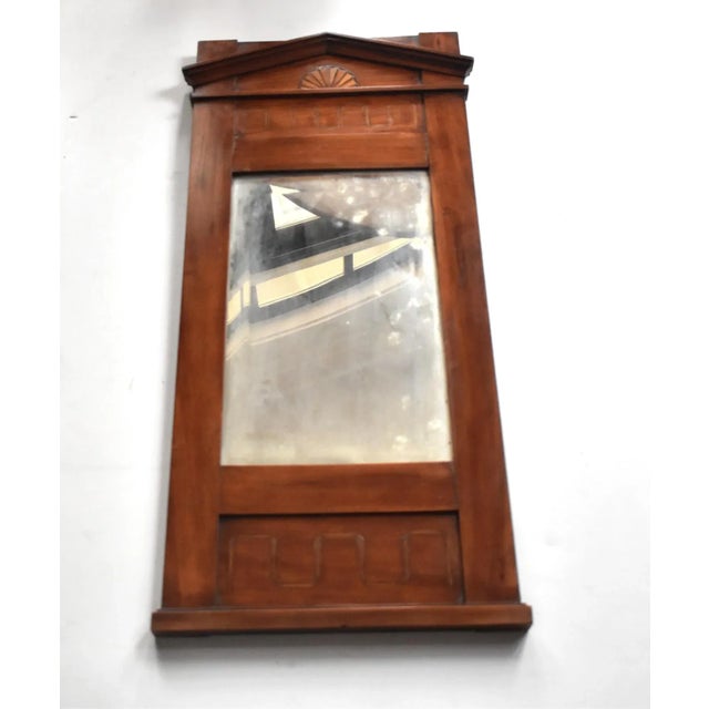 Antique Early 19th-Century Swedish Neoclassical Empire Pier Mirror For Sale In San Francisco - Image 6 of 12