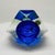 Blue Large Vintage Ashtray in Hand-Cut Murano Glass by Flavio Poli for Seguso, 1960s For Sale - Image 8 of 10