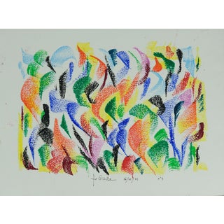 Françoise Galle, Craie du Vente, Pastel Drawing For Sale