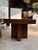 1960s Walnut Cruciform Side Tables Attributed to Milo Baughman, Pair For Sale - Image 6 of 12
