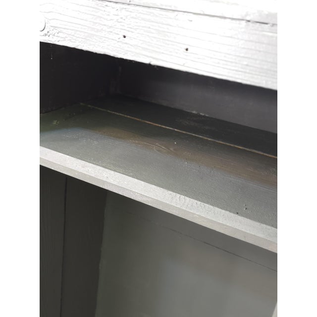 Curved Workshop Locker in Wood, 1950s For Sale - Image 17 of 18